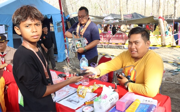 Gercep! Hanya Hitungan Jam, Kehilangan Barang Peserta Jambore Jatim 2023 Langsung Ditemukan