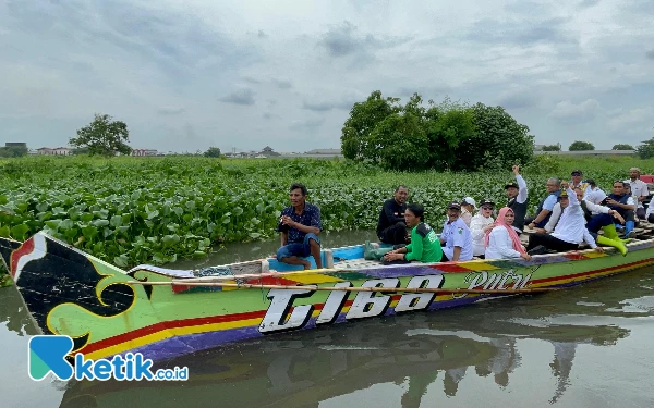 Thumbnail Wabup Subandi dan Pemprov Jatim Cari Solusi Banjir akibat Luapan Kali Buntung  di  Waru