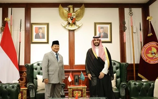 Menhan Saudi Bertemu Prabowo, Kerja Sama Pertahanan Dua Negara Diperkuat