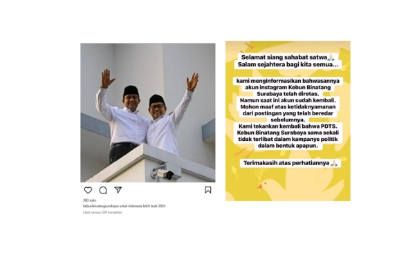 Thumbnail Berita - Akun Instagram KBS Diduga Diretas, Sempat Pajang Foto Anies-Cak Imin