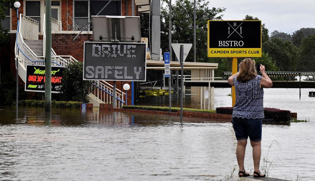 Thumbnail Banjir Bandang di Sydney Masyarakat Diimbau Mengungsi