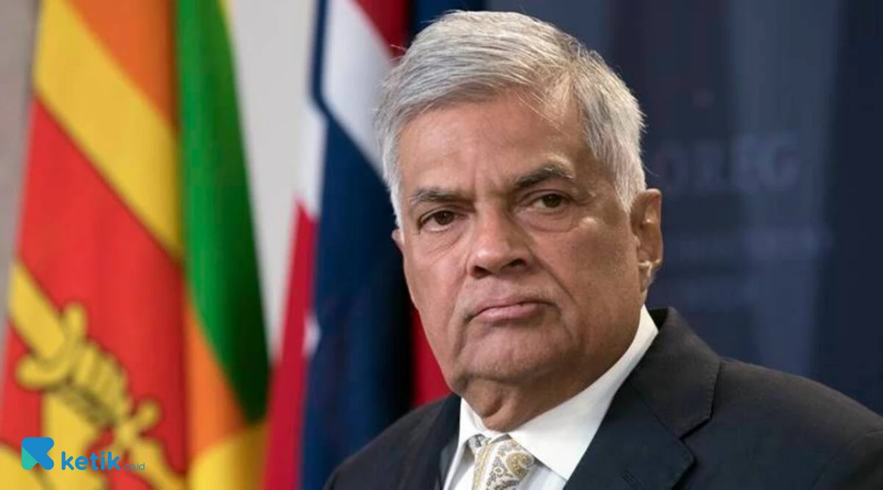 Thumbnail Ranil Wickremesinghe  Berhasil Dilantik Jadi Presiden Sri Lanka