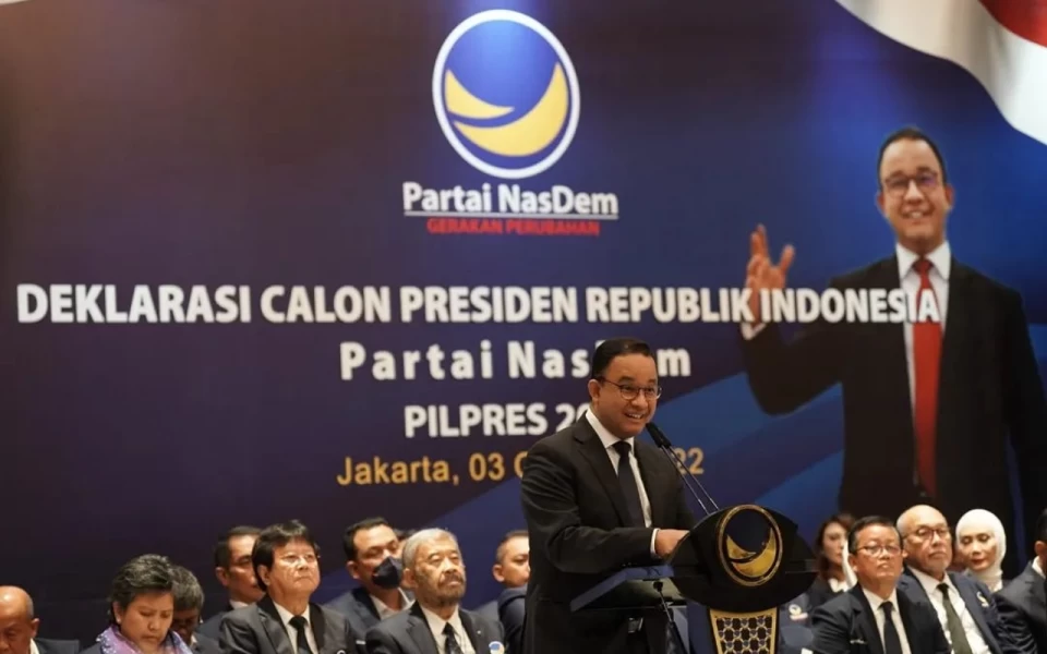 Thumbnail NasDem Tegaskan Tak Terpangaruh Survei, Tetap Dukung Anies Baswedan 