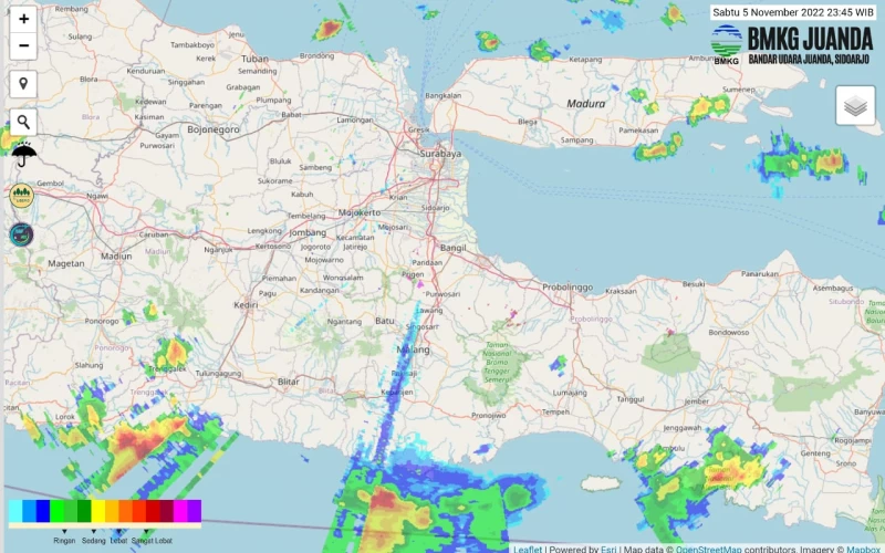 Thumbnail Berita - Waspada! Potensi Cuaca Ekstrem Jatim Masih Tinggi Sepekan ke Depan