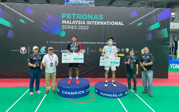 Syabda Raih Gelar Juara Malaysia International Series 2022