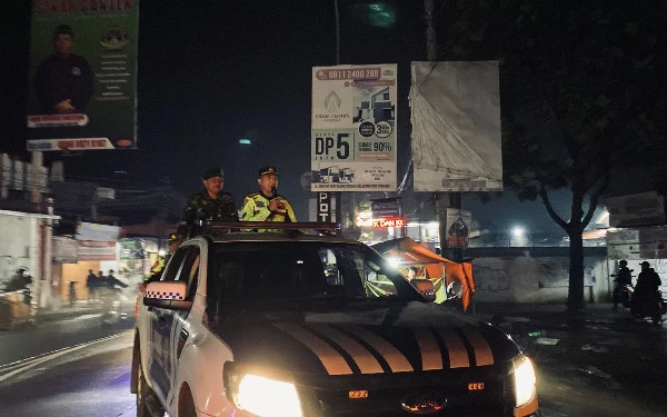 Polresta Bandung Patroli Sasar Lokasi Balap Liar