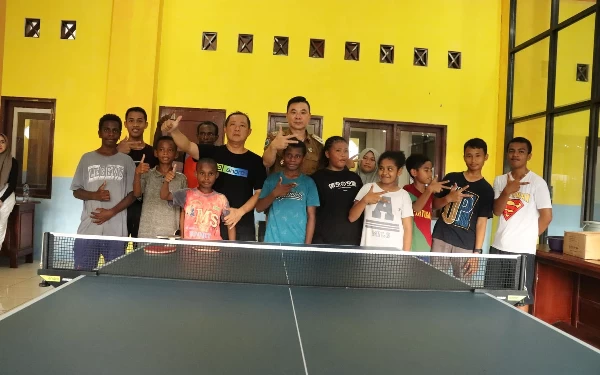 Datangkan Pelatih Andal, Freddy Thie Genjot Prestasi Tenis Meja Kaimana