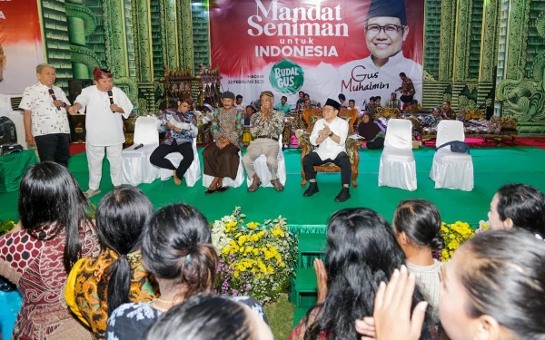 Peduli Nasib Seniman, Gus Muhaimin Dorong Kebudayaan Jadi Panglima Pembangunan