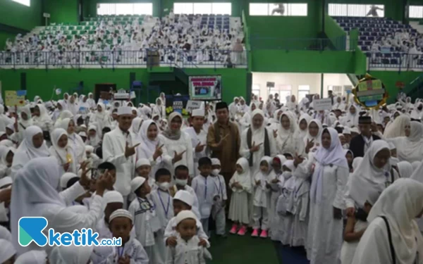 Thumbnail Sekda Pagaralam Apresiasi Peragaan Manasik Haji Anak Usia Dini