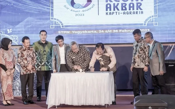 Bupati Jember Resmi Jalin Kerja Sama dengan STPN Yogyakarta