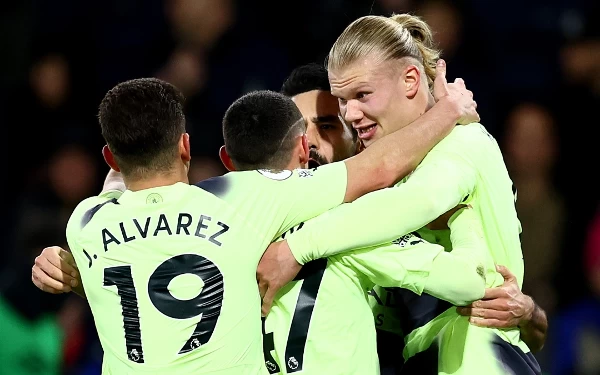 Erling Haaland Lewati Rekor Aguero, Kokoh di Puncak Top Skor