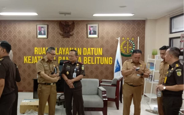 Thumbnail Selamatkan Aset, Kejati Bangka Belitung Layani Datun di Kantor Gubernur