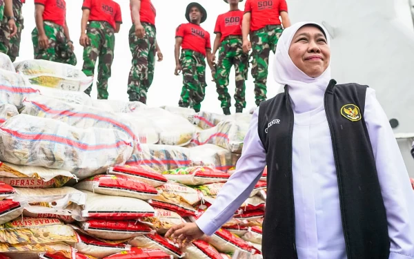 Thumbnail Berita - Krisis Pasokan Pangan di Pulau Masalembu, Gubernur Kirimkan Ribuan Sembako