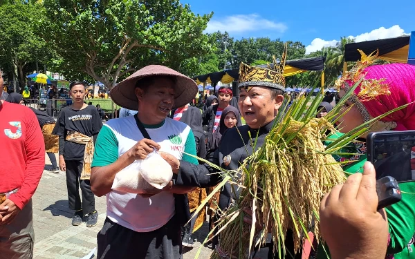 Thumbnail Asosiasi Pangan Jatim Mengadukan Nasib Petani Saat Momen Sedekah Bumi