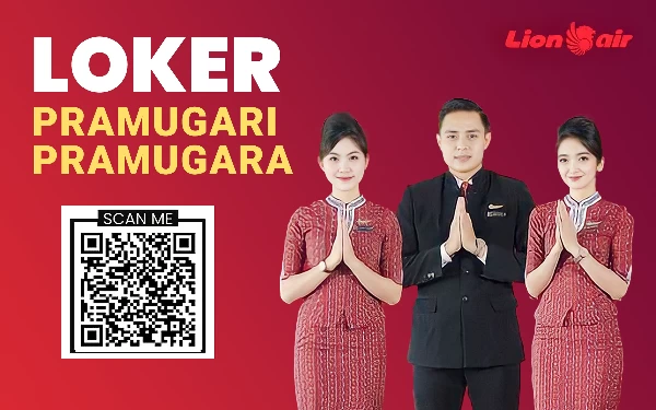 Thumbnail Lion Air Group Kembali Buka Rekrutmen Pramugari dan Pramugara!