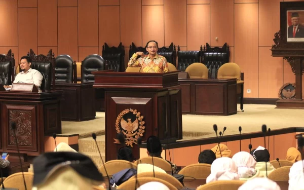 Ratusan Siswa MIN 1 Kota Malang Belajar Langsung ke Cak Udin di Senayan Jakarta