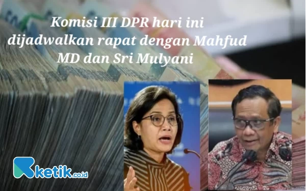 Thumbnail DPR Hari Ini Rapat Bareng Mahfud-Sri Mulyani Bahas Rp 349 T