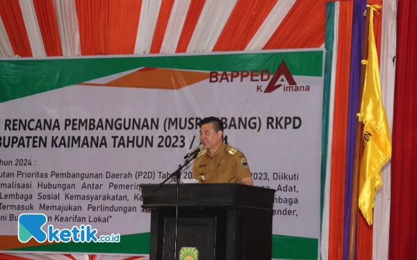 Buka Musrenbang RKPD, Bupati Freddy Thie Paparkan 18 Program Prioritas Daerah