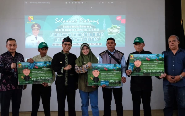 Thumbnail Bupati Bandung Launching Hibah Rp25 Miliar untuk Petani