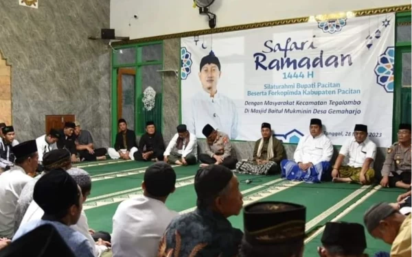 Thumbnail Bupati Pacitan Awali Safari Ramadan di Kecamatan Tegalombo