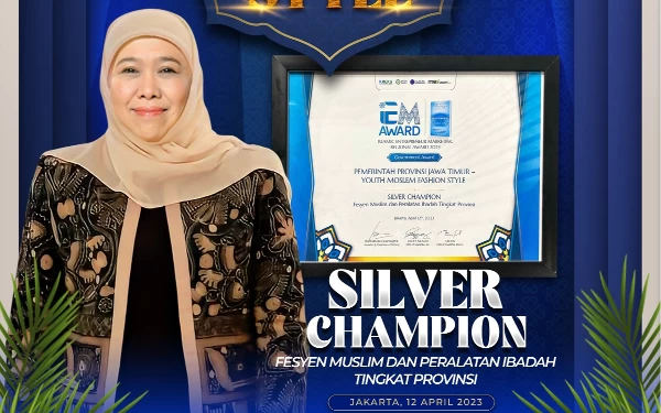 Pemprov Jatim  Raih Silver Champion IEM Regional Award 2023