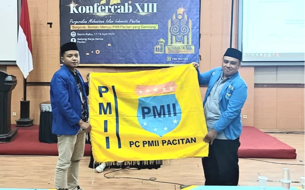 Thumbnail Berita - Aklamasi, Riko Andi Nahkoda Baru PC PMII Pacitan Periode 2023-2024