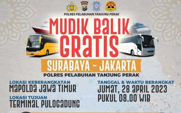 Thumbnail Berita - Yuk Ikutan! Program Arus Balik dari Polres Tanjung Perak Surabaya