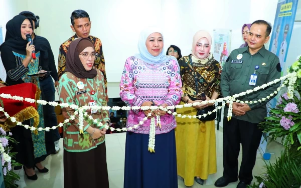 Berikan Layanan One Stop Service, Khofifah Resmikan UPT PPA DP3AK