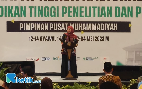 Gubernur Khofifah Ajak Kampus Muhammadiyah Tingkatkan Indeks Daya Saing Global