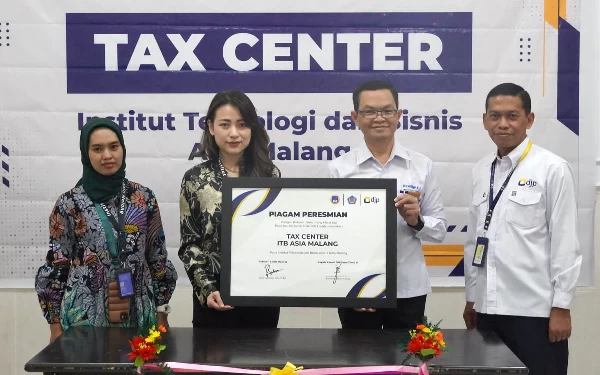 Risa Santoso, Rektor Termuda se-Asia Dikukuhkan Jadi Relawan Pajak