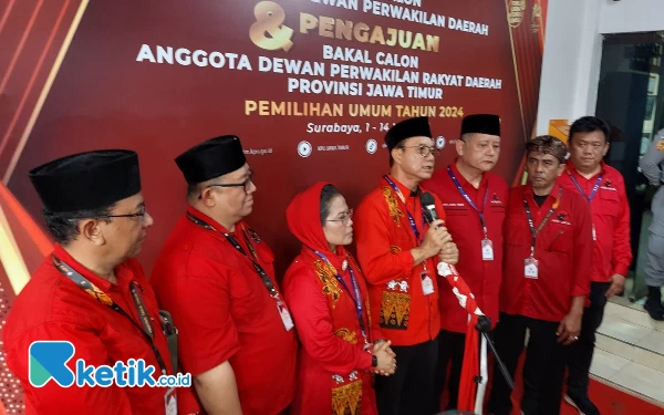 Thumbnail Berita - PDIP Targetkan 37 Persen Perolehan Kursi di DPRD Jatim