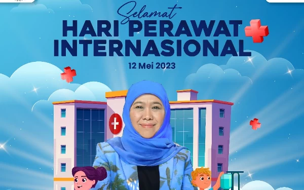 Thumbnail Hari Perawat Internasional, Khofifah Siap Serap Aspirasi Para Nakes