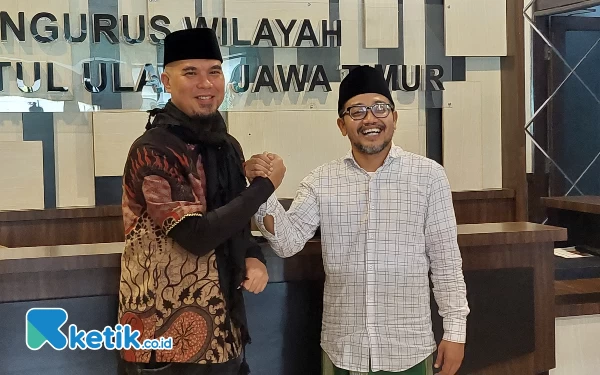 Thumbnail Dikunjungi Ahmad Dhani, PWNU Jatim Berharap Kritikan Membangun