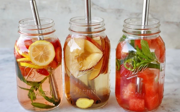 Thumbnail Berapa Kali Minum Infused Water yang Aman dalam Sehari? Simak!