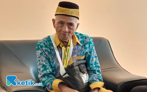 Thumbnail Tips Sehat ala Mbah Harun, Jamaah Haji Tertua di Indonesia Usia 119 Tahun