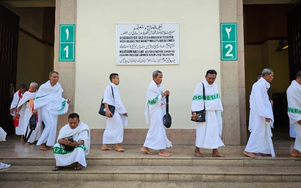 Hari Pertama Jemaah Haji ke Makkah dari Madinah, Miqat di  Bir Ali Lancar