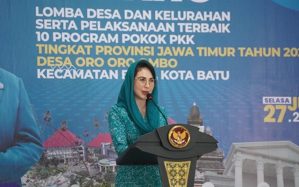 Arumi Bachsin Cek Langsung Desa Oro-oro Ombo Kota Batu untuk Penilaian Lomba Desa