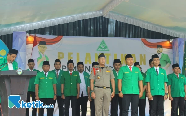 Resmi Dilantik, GP Ansor Pacitan Diminta Merambah Pemberdayaan