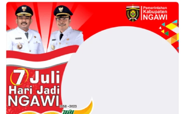 Link Twibbon HUT Ngawi ke-665, Adu Keren Desain Diskominfo dan Dispendukcapil, Mana Favoritmu?