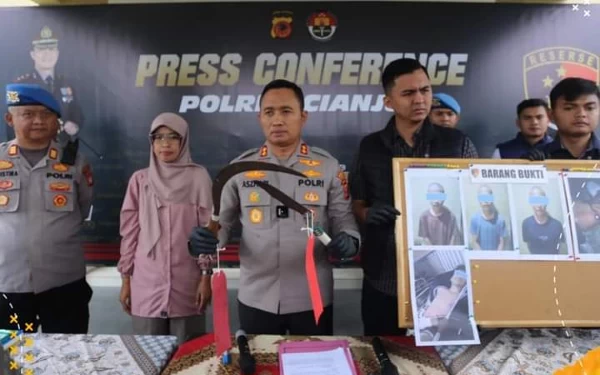 Thumbnail Berita - Polres Cianjur Ungkap Kasus Kekerasan Anak Gegara Saling Ejek di Medsos