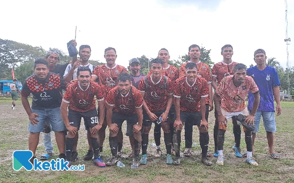 Hattrick Risman Bawa Babang Bersatu Melaju ke Semifinal Banau Cup IV 2023