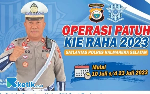 Thumbnail Berita - Satlantas Polres Halsel Gelar Operasi Putih Kie Raha 2023