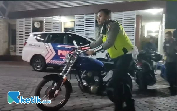 Thumbnail Berita - Polres Probolinggo Kota Amankan 79 Sepeda Motor Knalpot Brong