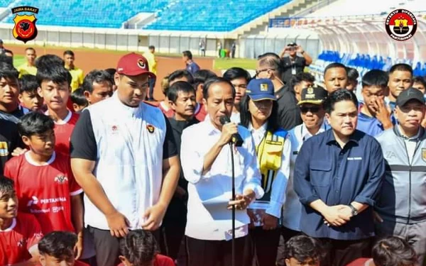 Thumbnail Presiden Jokowi ke Si Jalak Harupat, Ratusan Personil Gabungan Diterjunkan