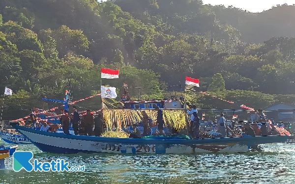 Mengenal Larung Sesaji, Ritual Leluhur Setiap Tahun Baru Islam di Pacitan