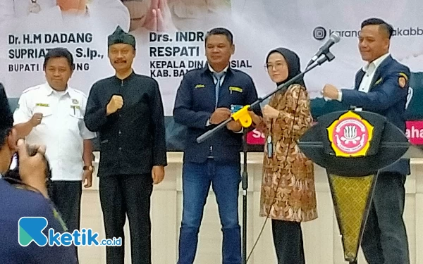 Kolaborasi Dinsos Kab Bandung - Karang Taruna Optimalkan Pembangunan Kesejahteraan Sosial