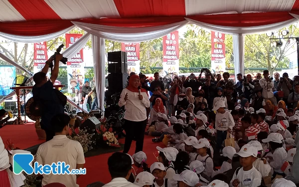 Peringatan HAN, Gubernur Jatim: Tugas Bersama Berikan Perlindungan Anak