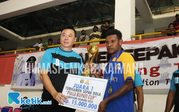 Junjung Sportivitas, Freddy Thie Apresiasi Bupati Cup 2023 Kaimana Sukses