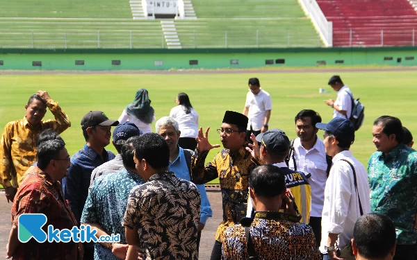 Thumbnail Gelora Delta Sidoarjo Bawa Hoki, Menteri PUPR Jadikan Standar Internasional