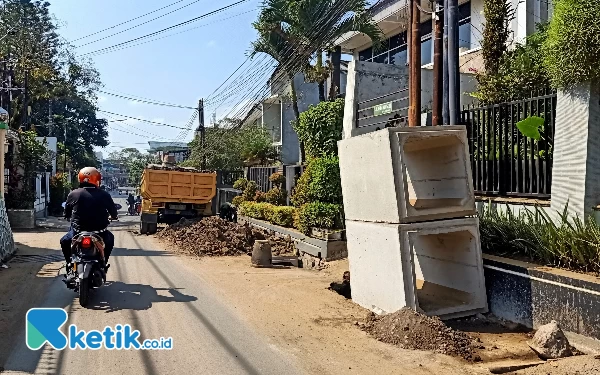 Cegah Banjir, DPUPRPKP Kebut Pengerjaan Drainase Kota Malang